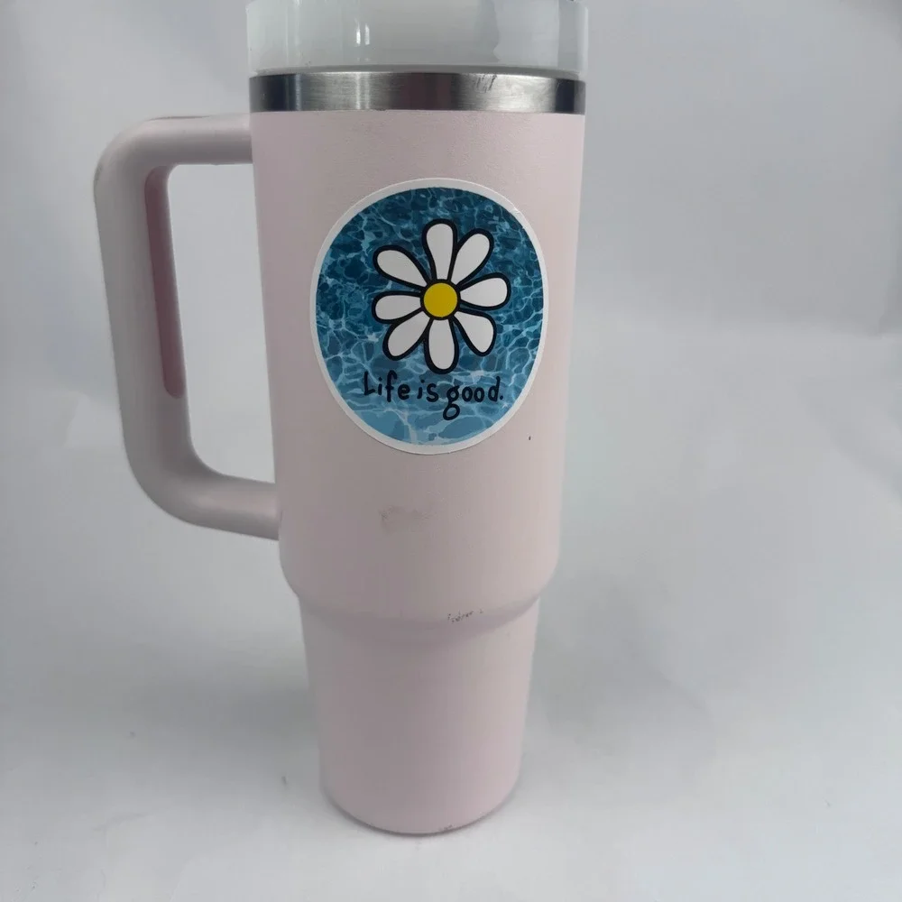 Stanley 30oz Rose Quartx Stainless Steel Tumbler with Handle NO STRAW